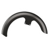 Advanblack  Silver Flux 21" Reveal Wrapper Hugger Front Fender For ''86-''21 Harley Touring Models