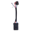 Advanblack LED Wire Harness Adapter 7" Headlights Fit 2014+ HD Harley Davidson