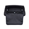 Advanblack Blue Diamond Pattern Stitching Chopped Tour Pack Cushion Razor Backrest Pillow Pad For 2014-2018 Harley Tour-Pak Luggage