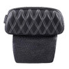 Raptor Small Backrest Pad with Beige Custom Stitching for Harley Touring Models