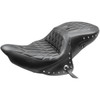 Mustang #79664WT - Heated Seat - with Backrest - Diamond - Chief/Chieftan/Roadmaster/Dark Horse '14-'24
