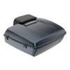 Advanblack Cosmic Blue Pearl Chopped Tour Pack Pad For '97-'21 Harley Touring Street Electra Road Glide
