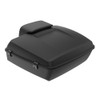 Advanblack Denim Black Chopped Tour Pack Pad Luggage Trunk For '97-'21 Harley Davidson Touring Street Electra Road Glide
