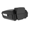 Advanblack Denim Black Chopped Tour Pack Pad Luggage Trunk For '97-'21 Harley Davidson Touring Street Electra Road Glide