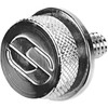 Saddlemen #8900C - 1-1/4"-28 Seat Knob - Chrome