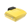 Industrial Yellow RUSHMORE CHOPPED TOUR PACK PAK FOR '97-'22 HARLEY TOURING / SOFTAIL