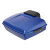 Pacific Blue  Chopped Tour Pack Pad Luggage Trunk For '97-'21 Harley Davidson Touring Street Electra Road Glide