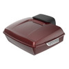 Advanblack Stiletto Red Chopped Tour Pack Pak Pad Luggage Trunk For  '97-'21 Harley Touring Street Electra Road Glide