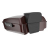 Advanblack Twisted Cherry Chopped Tour Pack Pad Luggage Trunk For '97-'21 Harley Touring Street Electra Road Glide