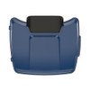 Billiard Blue Chopped Tour Pack Pad Luggage Trunk For '97-'23 Harley Touring