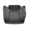 Black Quartz Chopped Tour Pack Pad Luggage Trunk For '97-'23 Harley Touring