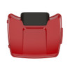Billiard Red Chopped Tour Pack Pad Luggage Trunk For '97-'23 Harley Touring