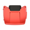 Candy Orange Chopped Tour Pack Pad Luggage Trunk For '97-'23 Harley Touring