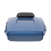 Dark Blue Pearl Chopped Tour Pack Pad Luggage Trunk For '97-'23 Harley Touring