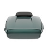 Deep Jade Pearl Chopped Tour Pack Pad Luggage Trunk For '97-'23 Harley Touring