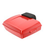 Performance Orange Chopped Tour Pack Pad Luggage Trunk For '97-'23 Harley Touring