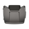 Silver Flux Chopped Tour Pack Pad Luggage Trunk For '97-'23 Harley Touring