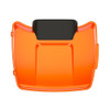 Wicked Orange Pearl Chopped Tour Pack Pad Luggage Trunk For '97-'23 Harley Touring