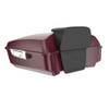 Advanblack Burgundy Metallic  Chopped Tour Pack Pad Trunk Luggage For '97-'21 Harley Touring Street Electra Road Glide