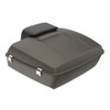 Bronze Smoke Chopped Tour Pack Pad Trunk Luggage For 14up Indian