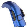 Advanblack Single Cutout Crushed sapphire Dominator Stretched Rear Fender For '09-'13 Harley Davidson Touring Models-Big Blue Pearl