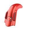 AdvanblackC No Cutout andy Orange Dominator Stretched Rear Fender For 2014+ Harley Davidson Touring Models