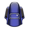 Zephyr Blue Dual Cutout Dominator Stretched Rear Fender For 2014+ Harley Davidson Touring Models