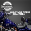 Adjustable Riders Backrest with Mounting Kit