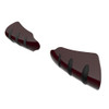 Billiard Burgundy hand guard for Harley Touring & Softails