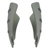 Deadwood Green Denim hand guard for Harley Touring & Softails