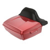 Ember Red Sunglo King Tour Pack Pad Luggage Trunk For '97-'23 Harley Touring