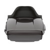 Black Forest King Tour Pack Pad Luggage Trunk For '97-'23 Harley Touring