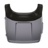 Smoke Gray King Tour Pack Pad Luggage Trunk For '97-'23 Harley Touring