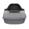 Smoke Gray King Tour Pack Pad Luggage Trunk For '97-'23 Harley Touring