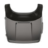 Silver Flux King Tour Pack Pad Luggage Trunk For '97-'23 Harley Touring