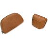 Show Chrome #30-209 - Saddle Backrest - Brown - Indian