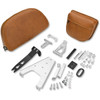 Show Chrome #30-209 - Saddle Backrest - Brown - Indian