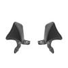 Vivid Black MID-FRAME AIR DEFLECTORS HEAT SHIELD FOR '18-'23 HARLEY SOFTAIL