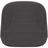 Saddlemen #040761 - Sissy Bar Pad - Roll & Pleat - Black - FL '99-'23