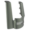 Advanblack Single Cutout Deadwood Green Denim Stretched Rear Fender Extension For 2014+ Harley Davidson Touring Models