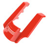 AdvanBlack Single Cutout Laguna Orange Stretched Rear Fender Extension For 2014+ Harley Davidson Touring Models
