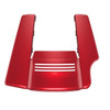 AdvanBlack Single Cutout Wicked Red Stretched Rear Fender Extension For 2014+ Harley Davidson Touring Models