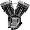S&S Cycle #310-0770A - T111 Long Block Engine - Wrinkle Black and Chrome - Touring | Dyna