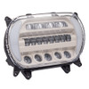 White Sand Pearl Attack Headlight For 2015up Road Glide