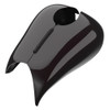 Advanblack Blackened Cayenne Extended Stretched Tank Cover for Harley 2008-2020 Street Glide & Road Glide