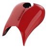 Advanblack Billiard Red Extended Stretched Tank Cover for Harley 2008-2020 Street Glide & Road Glide