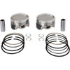 Wiseco #K0212PS - Tracker™ Series Piston Kit - 3.498" - 883 cc Bored to 1200 cc - Standard - 883 XL