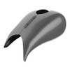 Advanblack Charcoal Pearl Extended Stretched Tank Cover for Harley 2008-2020 Street Glide & Road Glide