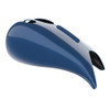 Advanblack Legend Blue Extended Stretched Tank Cover for Harley 2008-2020 Street Glide & Road Glide