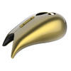 Advanblack Olive Gold Extended Stretched Tank Cover for Harley 2008-2020 Street Glide & Road Glide